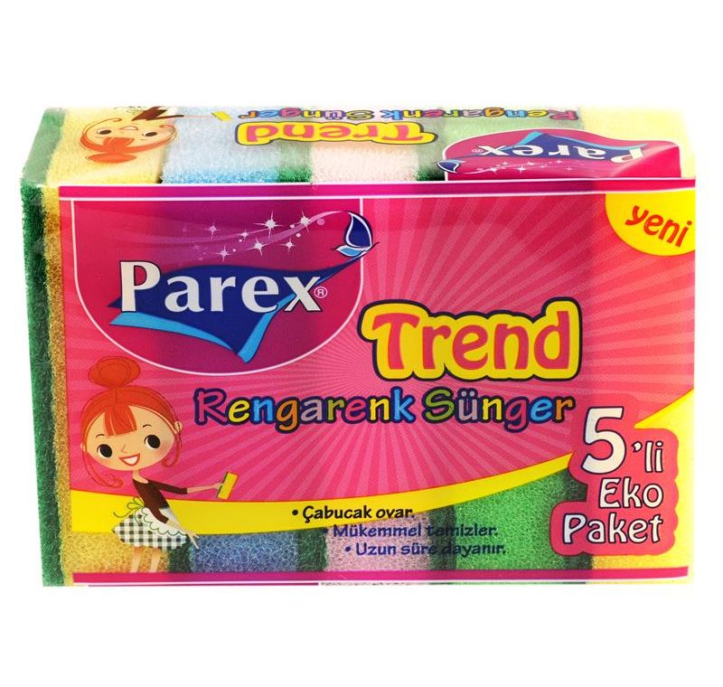 Parex Trend Rengarenk Süngerler